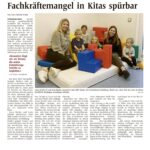 Fachkräftemangel in Kitas spürbar 15.02.2022