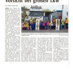 Vorsicht bei großen LKW – WN 18.05.2022